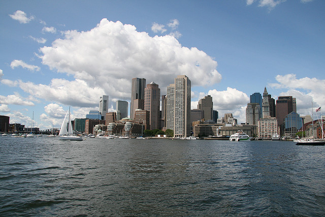 De skyline van Boston (foto: Zeleny Oko)