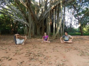 Yoga in de buitenlucht