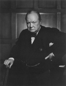 "Winston Churchill 30 December 1941" By Yousef Karsh Bron: monkeyc.net (Creative Commons)