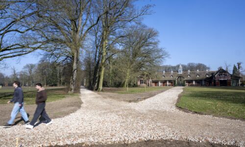 De nieuwe paden in Park Brakkenstein. Foto: Bert Beelen